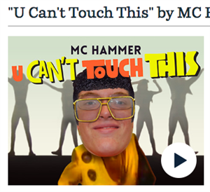 U Can't Touch This U Can't Touch This